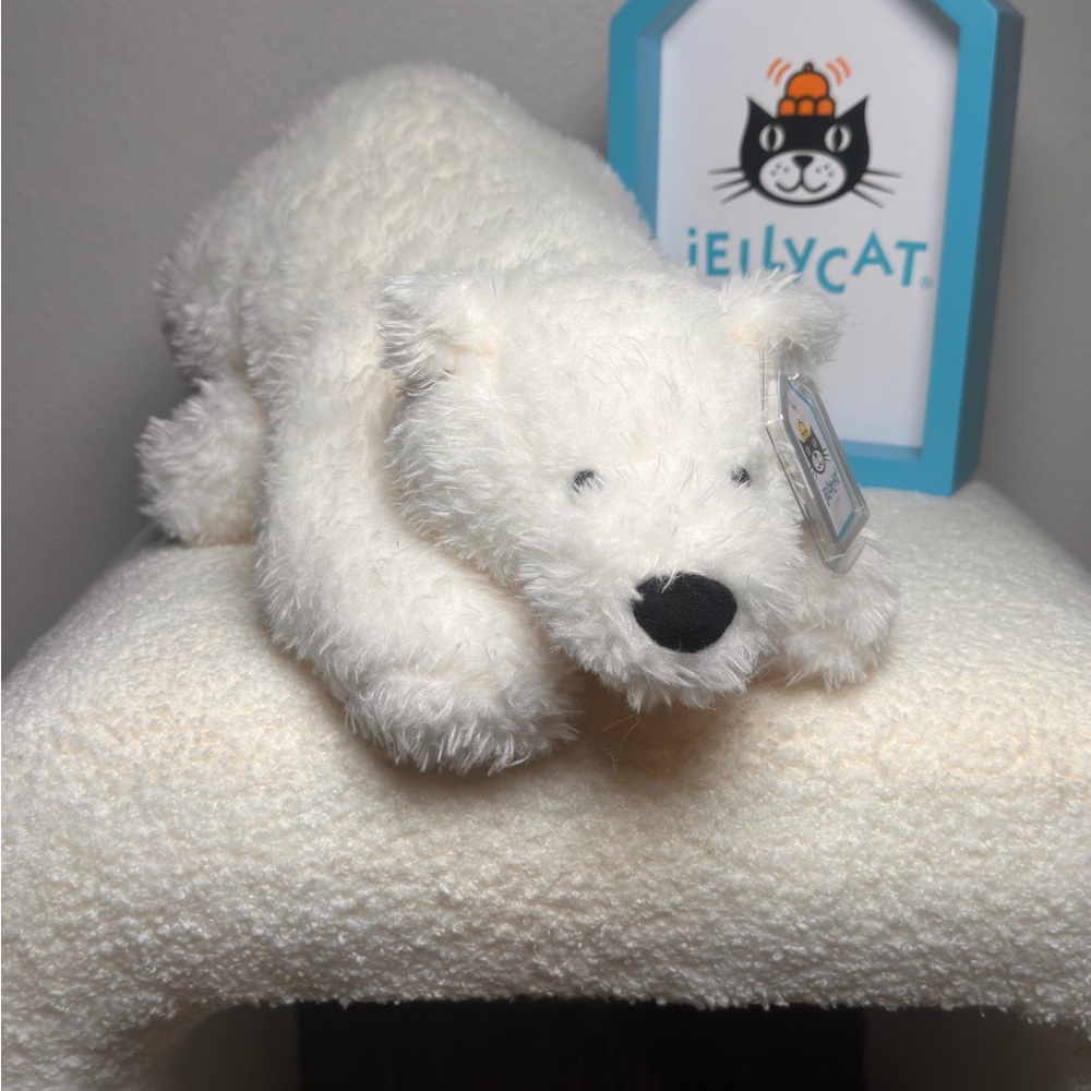 Jellycat Nozzy Polar Bear / BNWT / Retired / Rare & VHTF